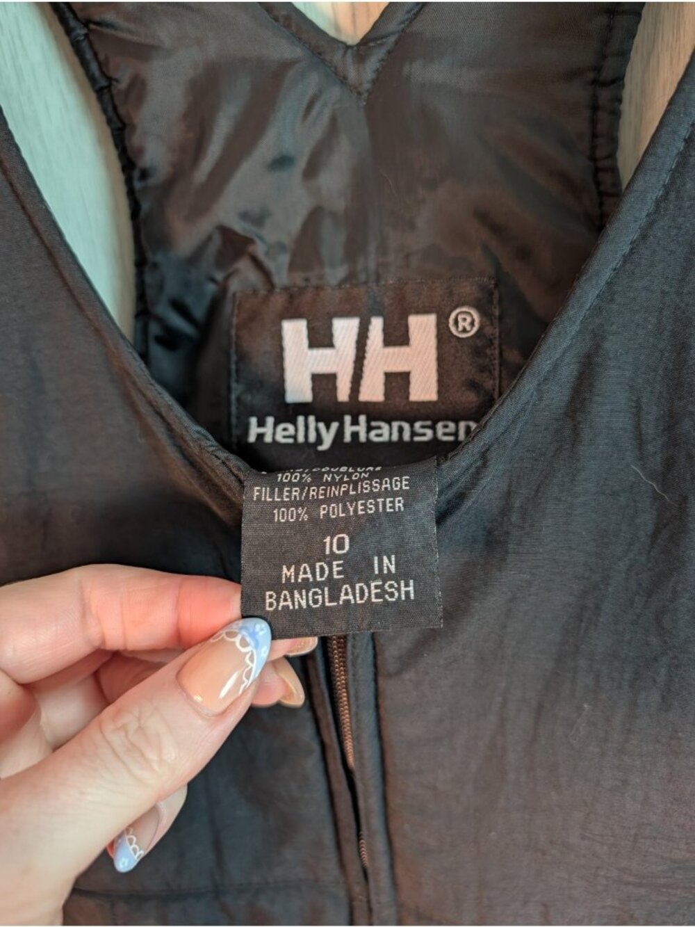 Helly Hansen Ski Snow Bib Overalls Black 10 Womens Insulated Winter Pants - Picture 8 of 12